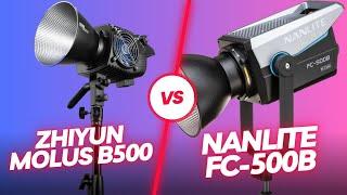 ZHIYUN MOLUS B500 VS NANLITE FC-500B