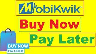 Mobikwik shop now pay later | Mobikwik Zip kya hai