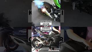 NINJA ZX25R VS CBR250RR | ARROW EXHAUST SOUND #shorts #arrow