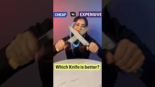 Cheap Vs Expensive Chef Knife Comparison! #shorts  #comparison   #viral  #kitchengadgets