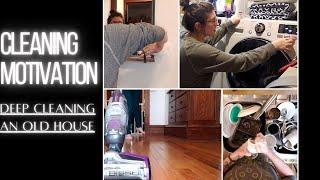 CLEANING MOTIVATION - Deep Cleaning an Old House 