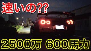 600馬力は化け物でした。Accelerated sound of Japanese supercar 【R35 GT-R】