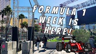 Las Vegas Strip Gears Up For Formula 1 Race! 11/18/2024 Monday Walking Tour