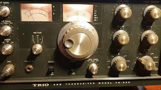 Trio (Kenwood)TS500 HF transceiver arrived early from Santa