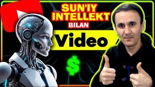 Sun'iy intellekt bilan youtubedan pul ishlash 2024!