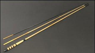 Amazing Creativity ..!  Make a Fishing Rod from Bamboo that is beautiful and charming