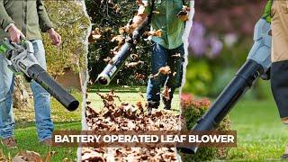 I Have Tested 8 Best Battery Operated Leaf Blowers [ and Here's the  Review of 2025 ]