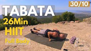 Tabata full body 26 min / Hiit