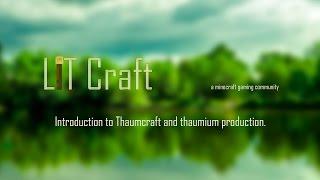 Intro to Thaumcraft and making thaumium.