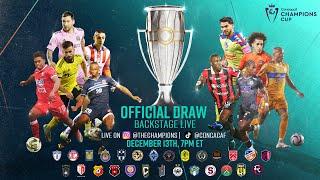 2024 Concacaf Champions Cup | Official Draw