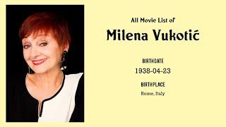 Milena Vukotić Movies list Milena Vukotić| Filmography of Milena Vukotić
