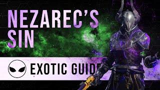 Nezarec's Sin Exotic Guide | "Embrace the Darkness" | Destiny 2