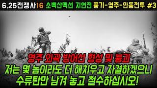 풍기-영주-안동전투 #3, 북한 수상 김일성의 신속한 진격 명령! 북한군 12사단을 저지하는 국군 8사단