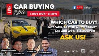 Weekly LIVE Car Buying Q&A | Evomalaysia.com (4/11/2024)