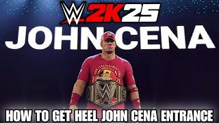 How To Get John Cena's Heel Entrance In WWE 2K25!