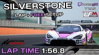 MCLAREN 720S GT3 EVO | SILVERSTONE 1:56.8 | HOTLAP + SETUP | ACC