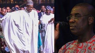 K1 DE ULTIMATE PRAISE PRESIDENT BUHARI BOLA TINUBU OSHINBAJO AT EVENT