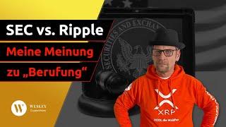 SEC vs. Ripple ► Reaktionen, Möglichkeiten PRO/CONTRA Berufung ️ Danke @notfinancialadvice.crypto