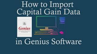 How to Import Capital Gain Data in Genius