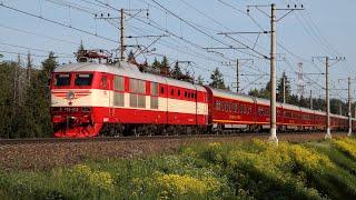 Train videos. Passenger trains in Russia - 19