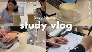 STUDY VLOG  | finals week, cafe studying, how i stay motivated, cramming neuroanatomy (productive!)