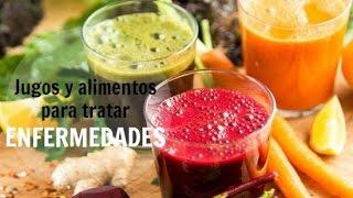 Jugos y alimentación para tratar enfermedades -Naturismo Herbol