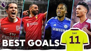 Drogba, Van Persie, and Salah: Stunning Goals by Number 11s