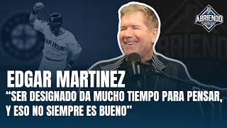 EDGAR MARTÍNEZ DICE QUIÉN FUE MEJOR ENTRE A-ROD Y GRIFFEY Y HABLA DEL SALÓN DE LA FAMA COOPERSTOWN