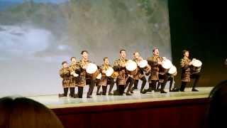 Ансамбль "Лезгинка" -Барабаны - Юбилейный концерт 55 лет 07/12/2013