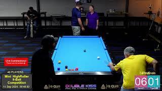 Double Kiss Pool Hall Pattaya 9 Ball Mini High Roller (14/9/24)