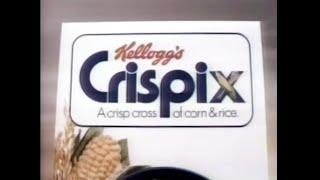 Kellogg's Crispix Cereal Jingle Commercial (1983)