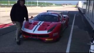 Ferrari 488 GT3 / Klaus Dieter Frers -DMV GTC 2016 Test Misano