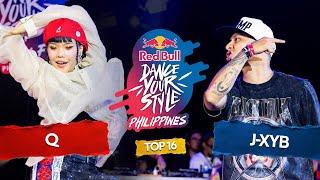 Q vs J-Xyb [TOP 16] Red Bull Dance Your Style Philippines 2024