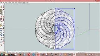 Mystical Twisted Torus In SketchUp / Make Your Own Design