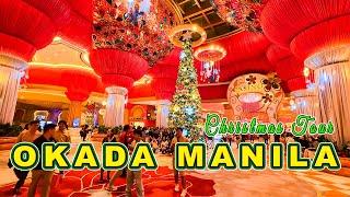 Experience the Luxury of Christmas at OKADA MANILA | Enchanting Christmas Village and Water Fountain