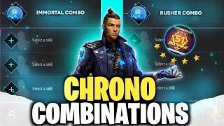 CHRONO CHARACTER BEST SKILL COMBINATIONS || BEST CHARACTER COMBINATION FOR CS RANK