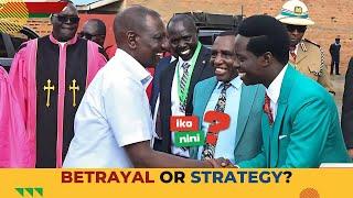 PRESIDENT RUTO, KASMUEL MCOURE'S HANDSHAKE SPARKS OUTRAGE