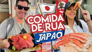 Feira de Comidas de Rua no Japão