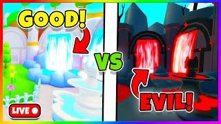 LIVE | GOOD v Evil Update in PS99 | #PetSimulator99 #roblox #petsim99