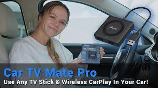 Ottocast TV Mate Pro - Use Any TV Stick On Your Car with Factory CarPlay!