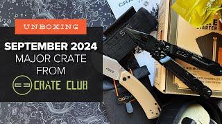 Tactical Goodies - Unboxing the Crate Club Major Crate: September 2024