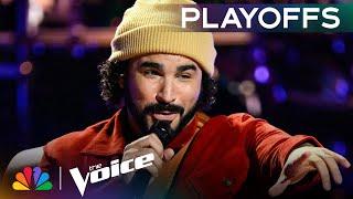 Adam Bohanan Bares His Heart Covering "Think I'm In Love With You" | The Voice Playoffs | NBC