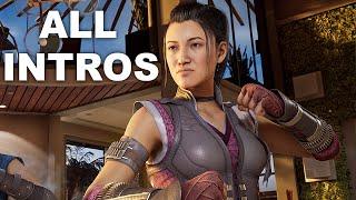 Mortal Kombat 1 All Li Mei Intros MK1