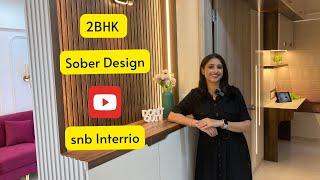 Graffiti Glover Keshavnagar | Pune | Trending Design |  2BHK Home Interior Design | snb Interrio