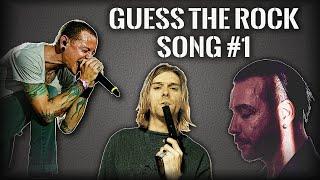 Guess the Rock Song #1 | QUIZ