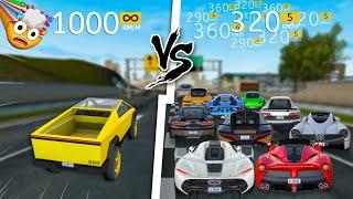 Extreme Car Driving Simulator || ALL CAR'S VS CYBERTRUCK 