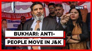 J&K Demolition Drive Row | Apni Party President Altaf Bukhari Criticizes The Move | English News