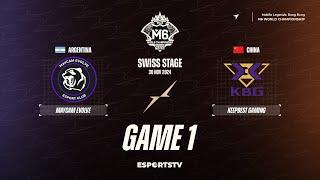 Maycam Evolve vs KeepBest Gaming GAME 1 M6 World Championship | KBG vs EV ESPORTSTV