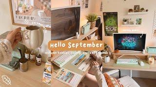 Hello September ┃romantising autumn, cozy hobbies & september goals