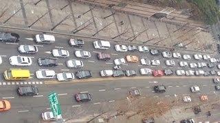 This is a Gangnam traffic style in Seoul Korea(Heavy traffic jam)-강남 교통 정체